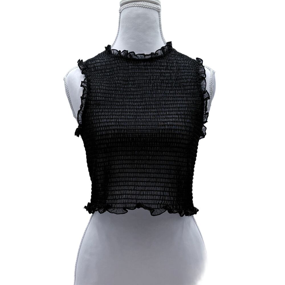 Zara sheer tank top, size medium